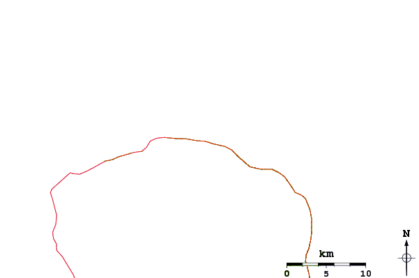 Routes et rivières à proximité Orofara Beach