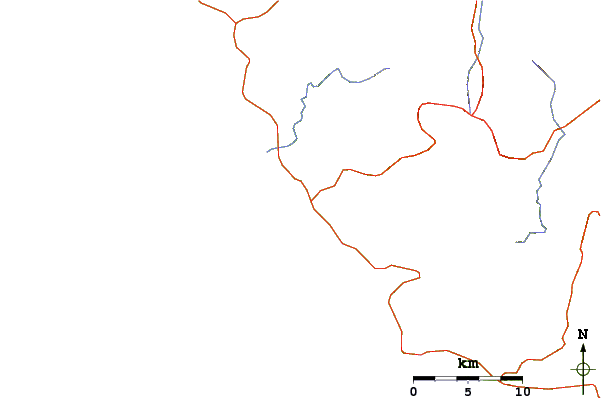 Routes et rivières à proximité Ostional