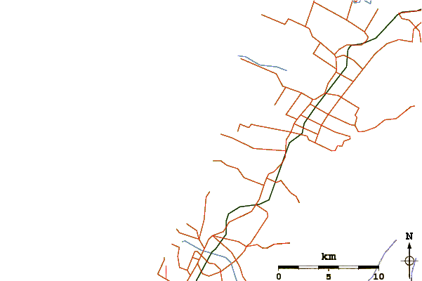 Routes et rivières à proximité Otaki Beach