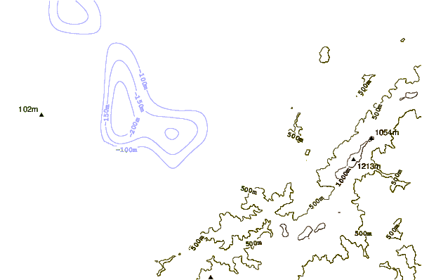 Littoral autour Outer Cut