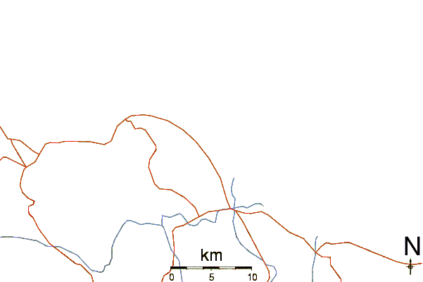 Routes et rivières à proximité Outers