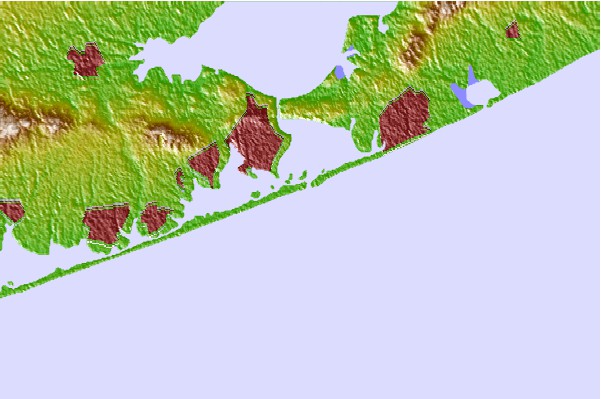 Spots de surf près de Outside Ponquogue