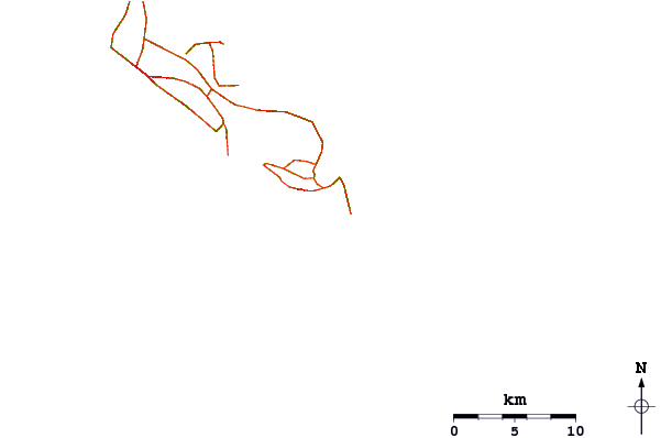 Routes et rivières à proximité Outside Rodger's Beach