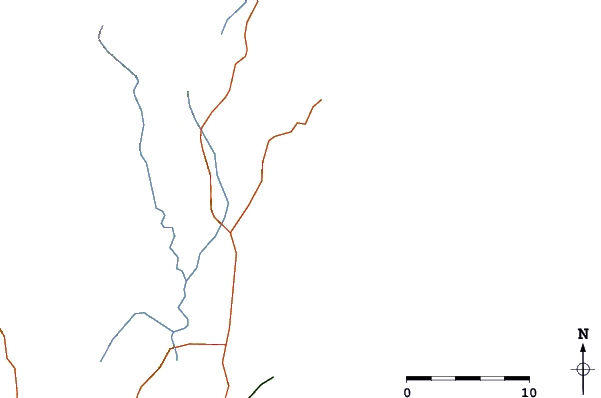 Routes et rivières à proximité Ouvidor