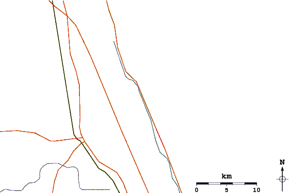 Routes et rivières à proximité Painter s Hill