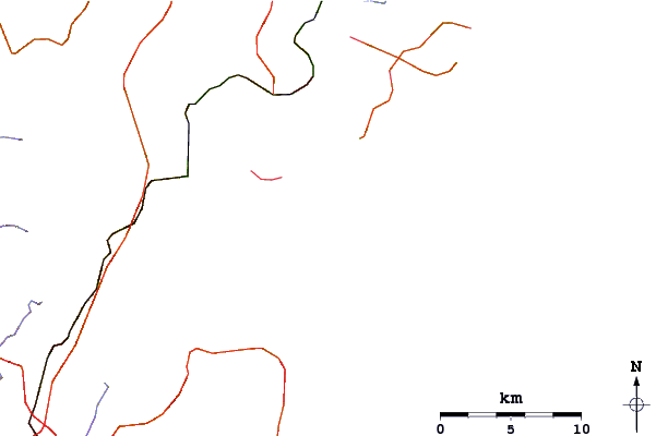 Routes et rivières à proximité Palm Beach Reef