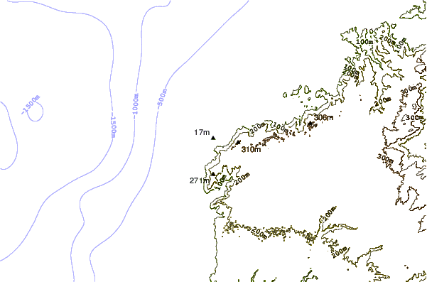 Littoral autour Panic Point