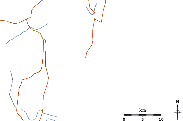 Routes et rivières à proximité Pantano do Sul