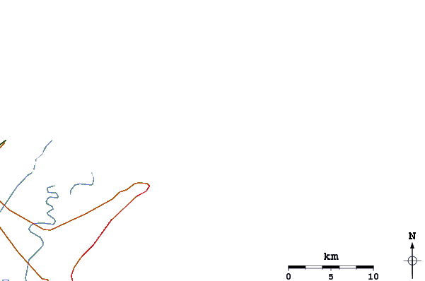 Routes et rivières à proximité Paralelas