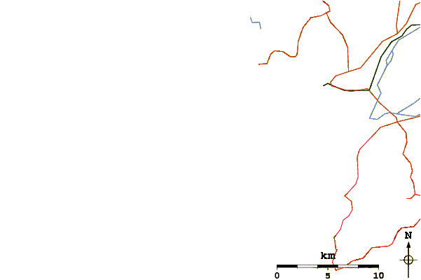 Routes et rivières à proximité Parata Point
