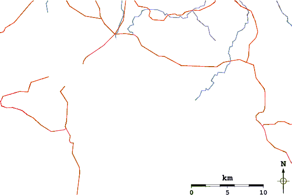 Routes et rivières à proximité Park Beach