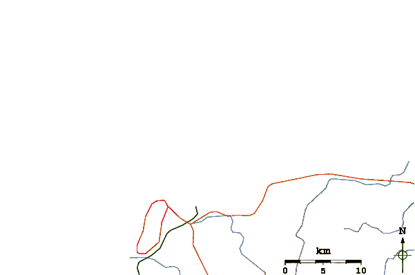 Routes et rivières à proximité Parque Tayrona
