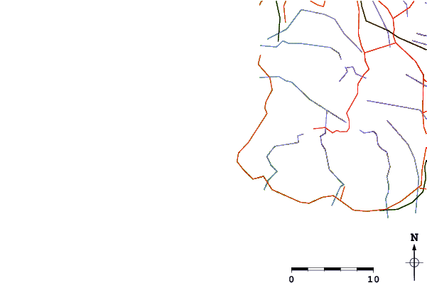 Routes et rivières à proximité Passe de L'Ambulante