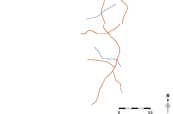 Routes et rivières à proximité Patong Beach