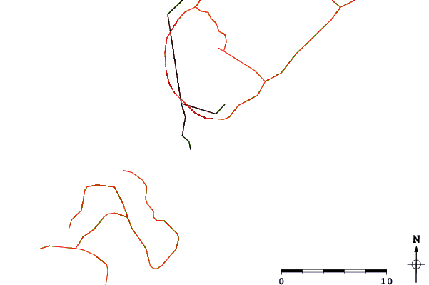 Routes et rivières à proximité Patrokl