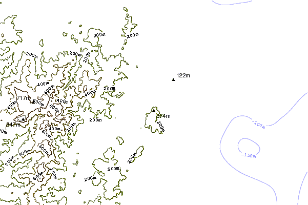 Littoral autour Pauanui Beach