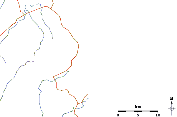 Routes et rivières à proximité Pauanui Beach