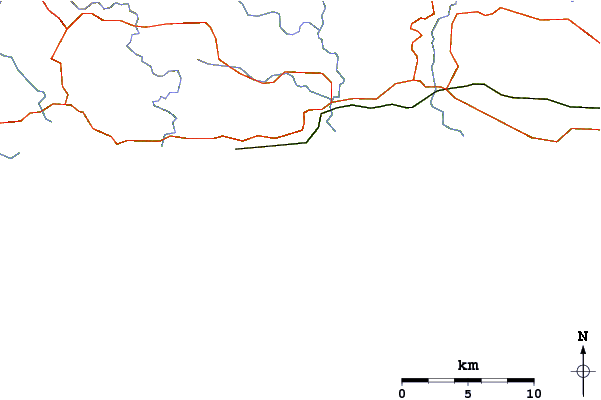 Routes et rivières à proximité Peaceful Bay
