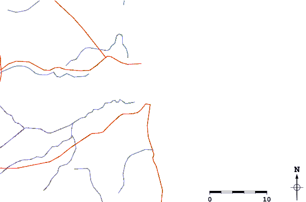 Routes et rivières à proximité Pedra da Cachorra