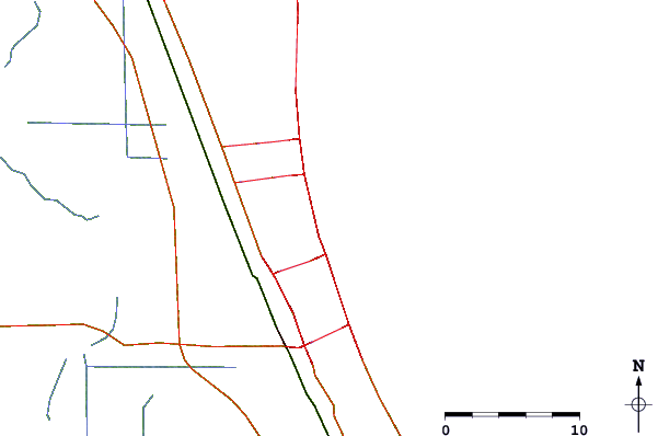 Routes et rivières à proximité Peg Leg's