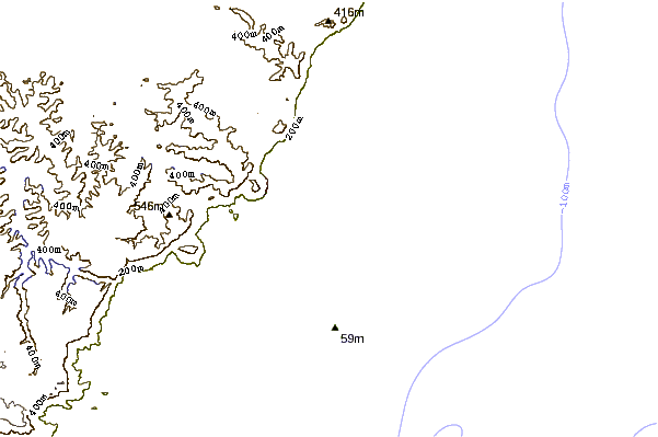 Littoral autour Peggys