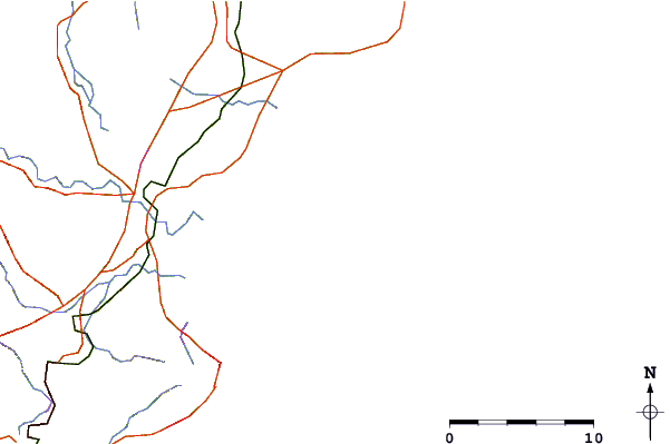 Routes et rivières à proximité Pelican Beach