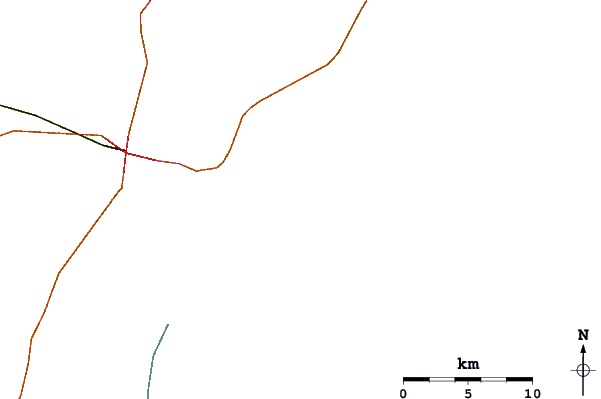 Routes et rivières à proximité Pelican Poles