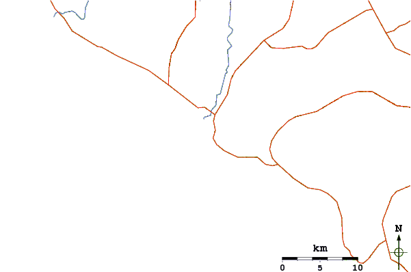 Routes et rivières à proximité Perfect Peak (Playa Rosado)