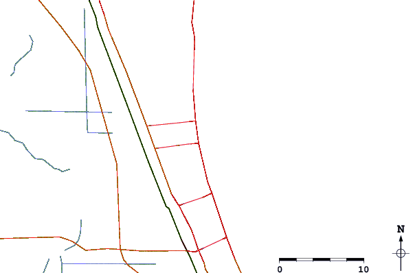 Routes et rivières à proximité Perkins