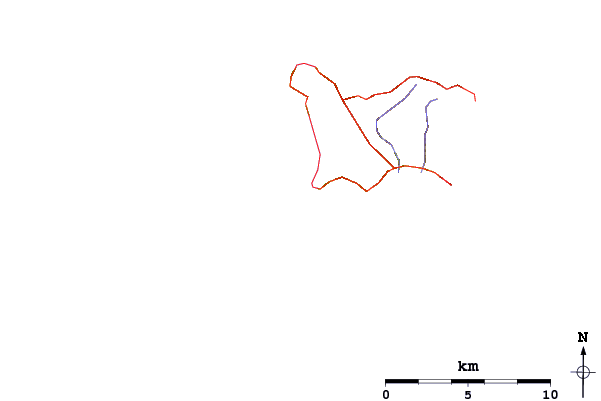 Routes et rivières à proximité Petit Port