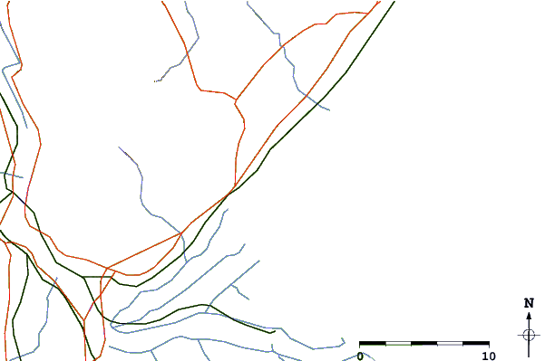 Routes et rivières à proximité Peyo's