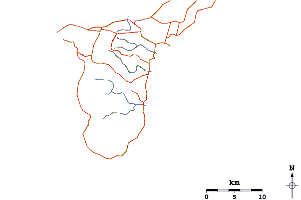 Routes et rivières à proximité Pickop's Point