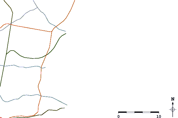 Routes et rivières à proximité Pico de el Errizo