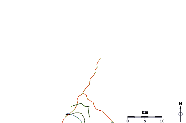 Routes et rivières à proximité Pigeon Point