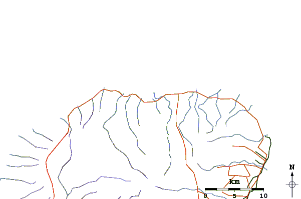 Routes et rivières à proximité Pinetrees