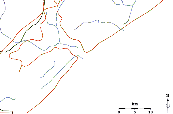 Routes et rivières à proximité Pirambu