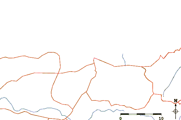 Routes et rivières à proximité Plage Mordjane or Kala