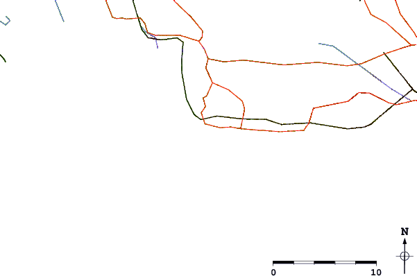 Routes et rivières à proximité Plage du Verdon