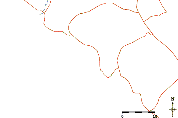 Routes et rivières à proximité Playa Amarilla