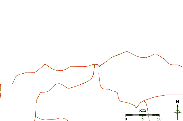 Routes et rivières à proximité Playa Copey