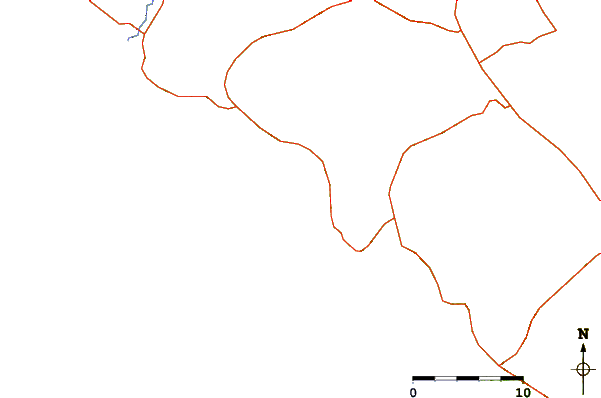 Routes et rivières à proximité Playa Gigante