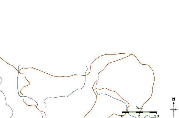 Routes et rivières à proximité Playa Grande