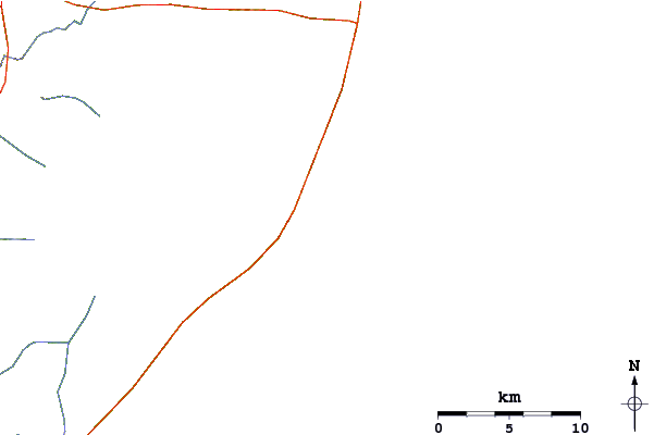 Routes et rivières à proximité Playa Grande