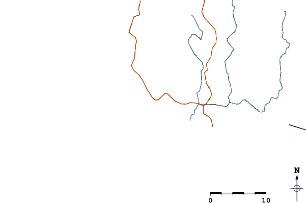 Routes et rivières à proximité Playa Hermosa
