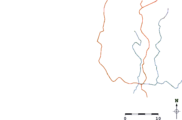 Routes et rivières à proximité Playa Herradura