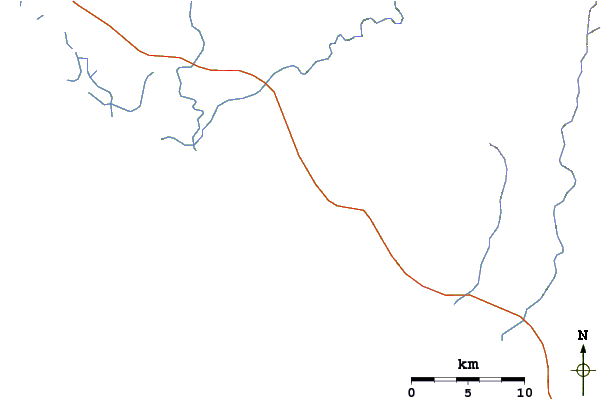 Routes et rivières à proximité Playa Icacos