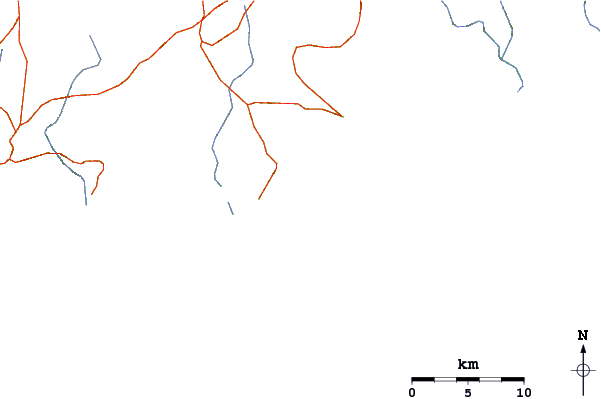 Routes et rivières à proximité Playa Manzanilla