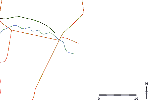 Routes et rivières à proximité Playa Union