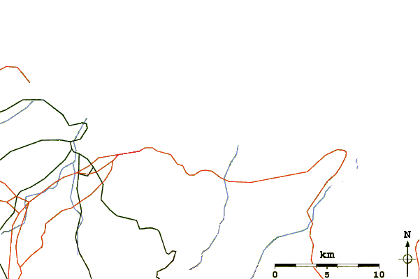 Routes et rivières à proximité Playa de Espana