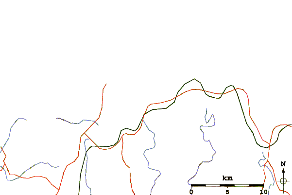 Routes et rivières à proximité Playa de Espasante